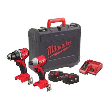 Milwaukee M18 Maschinen-Set M18 BLCPP2B-502C, 2x 5,0 Ah und Ladegerät
