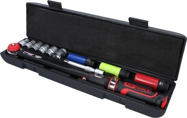 KS Tools 1/2"ERGOTORQUEprecision Drehmomentschlüssel-Satz, 20-200Nm, 11-tlg