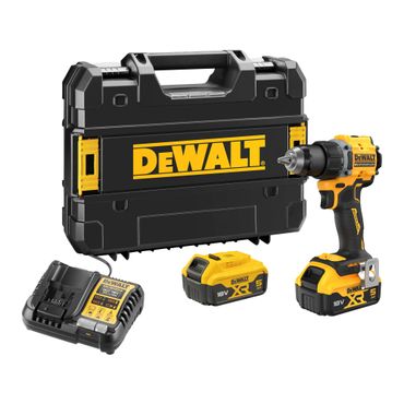 DeWALT Akku-Bohrschrauber DCD794P2T, 18 V, 2x  5,0 Ah  und Ladegerät in TSTAK