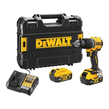 DeWALT Akku-Schlagbohrschrauber DCD799P2T, 18 V, 2x 5 Ah und Ladegerät in TSTAK