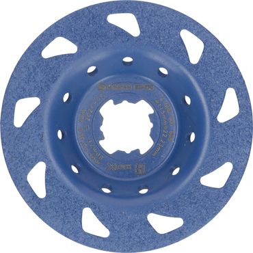 Bosch EXPERT Multi Material Carbide-Topfscheibe fein, flach, X-LOCK, 115 mm, 22,23 mm