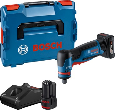 Bosch Akku Geradschleifer GWG 12V-50 S, 1x 3,0/6,0 Ah und Ladegerät