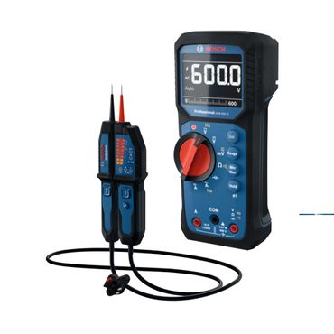 Bosch Elektro-Set 1: Multimeter GDM 600-15 + Spannungsprüfer GVT 1000-15