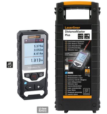Laserliner Laser-Entfernungsmesser DistanceMaster Plus 100 m