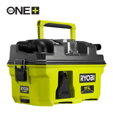 Ryobi 18 V ONE+ Akku-Nass-und Trockensauger RV1811-0, 105 AW Saugleistung, ohne Akku und Ladegerät