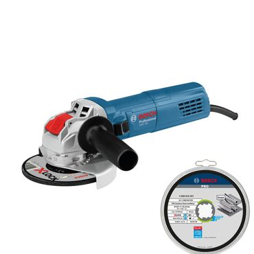 Bosch Winkelschleifer GWX 750-115 750 Watt 11.000 U/min im Karton & Trennscheiben