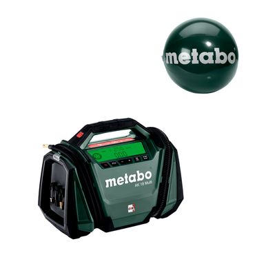 Metabo Akku-Kompressor AK 18 Multi (600794850) ohne Akku und Ladegerät & Wasserball