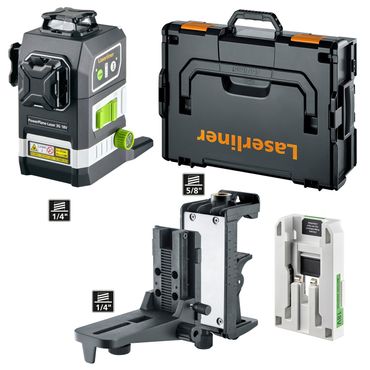 Laserliner 3x360°-Set PowerPlane-Laser 3G Multi-18V + PowerAdapter für Festool (ohne Akku und Ladegerät) Laserliner 3x360°-Set PowerPlane-Laser 3G Multi-18V + PowerAdapter für Festool (ohne Akku und Ladegerät)