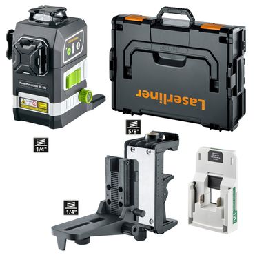 Laserliner 3x360°-Set PowerPlane-Laser 3G Multi-18V + PowerAdapter für Hikoki (ohne Akku und Ladegerät) Laserliner 3x360°-Set PowerPlane-Laser 3G Multi-18V + PowerAdapter für Hikoki (ohne Akku und Ladegerät)