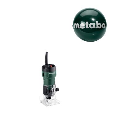 Metabo Kantenfräse FM 500-6 500W im Karton + Metabo aufblasbarer Wasserball