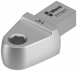 Wera 7774/1 Einsteckwerkzeug Bitadapter 1/4", 9x12 mm 9x12x1/4"x42.0 Wera 7774/1 Einsteckwerkzeug Bitadapter 1/4", 9x12 mm 9x12x1/4"x42.0