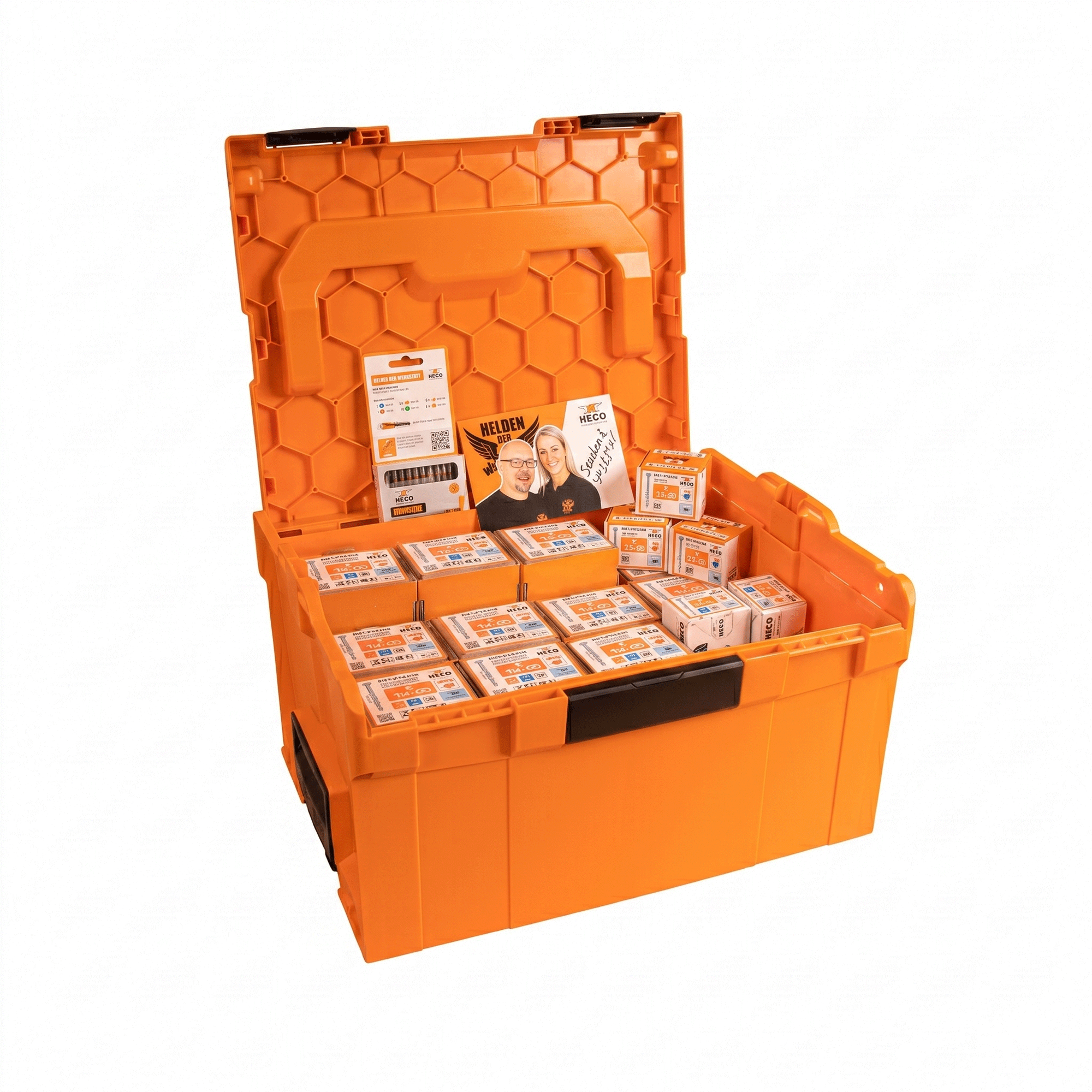 HDW Sortimentskoffer groß in L-BOXX 238 4.400 Schrauben + Bit Selector