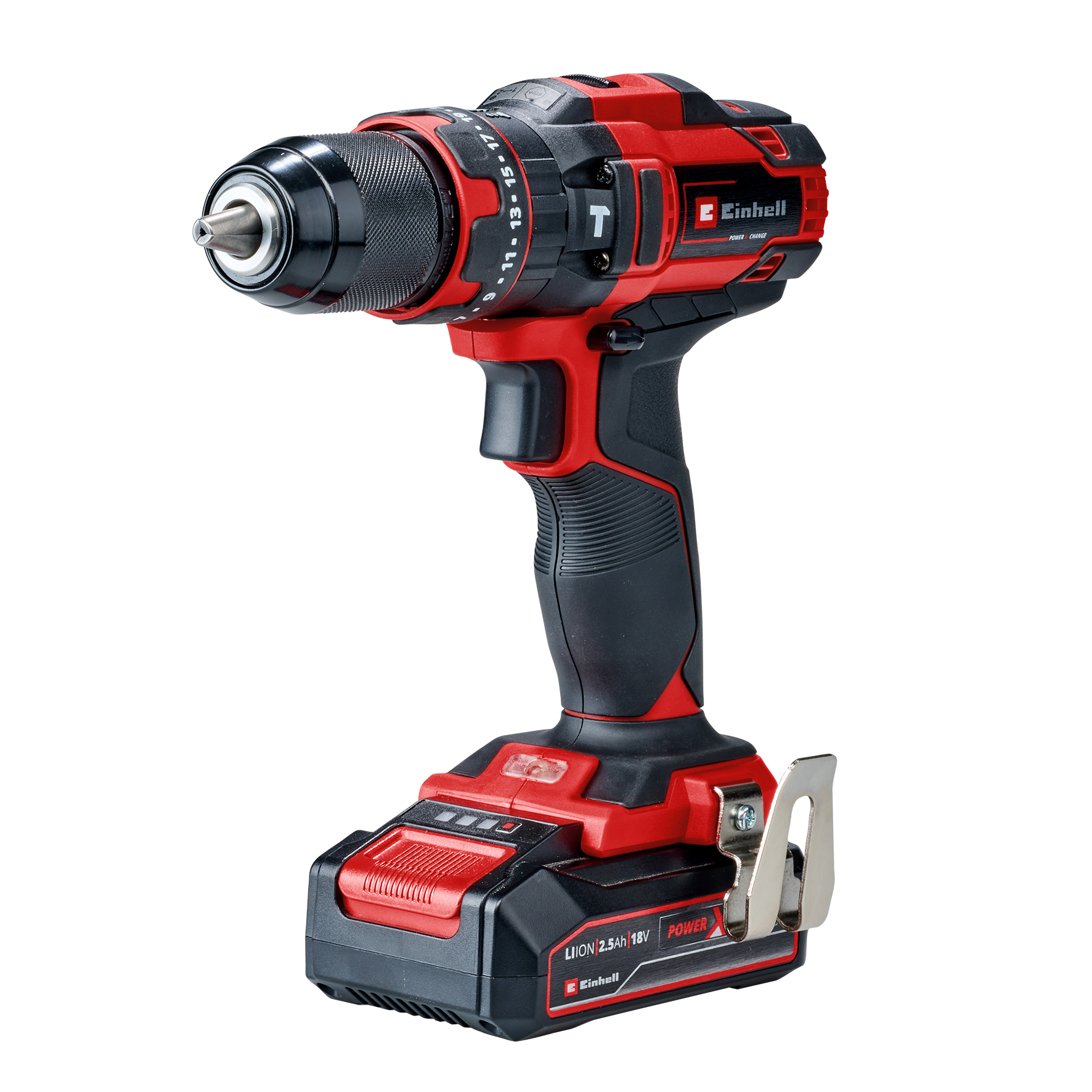 Einhell Akku-Schlagbohrschrauber TE-CD 18/44 Li-i, 1x 2,5 Ah und Ladegerät