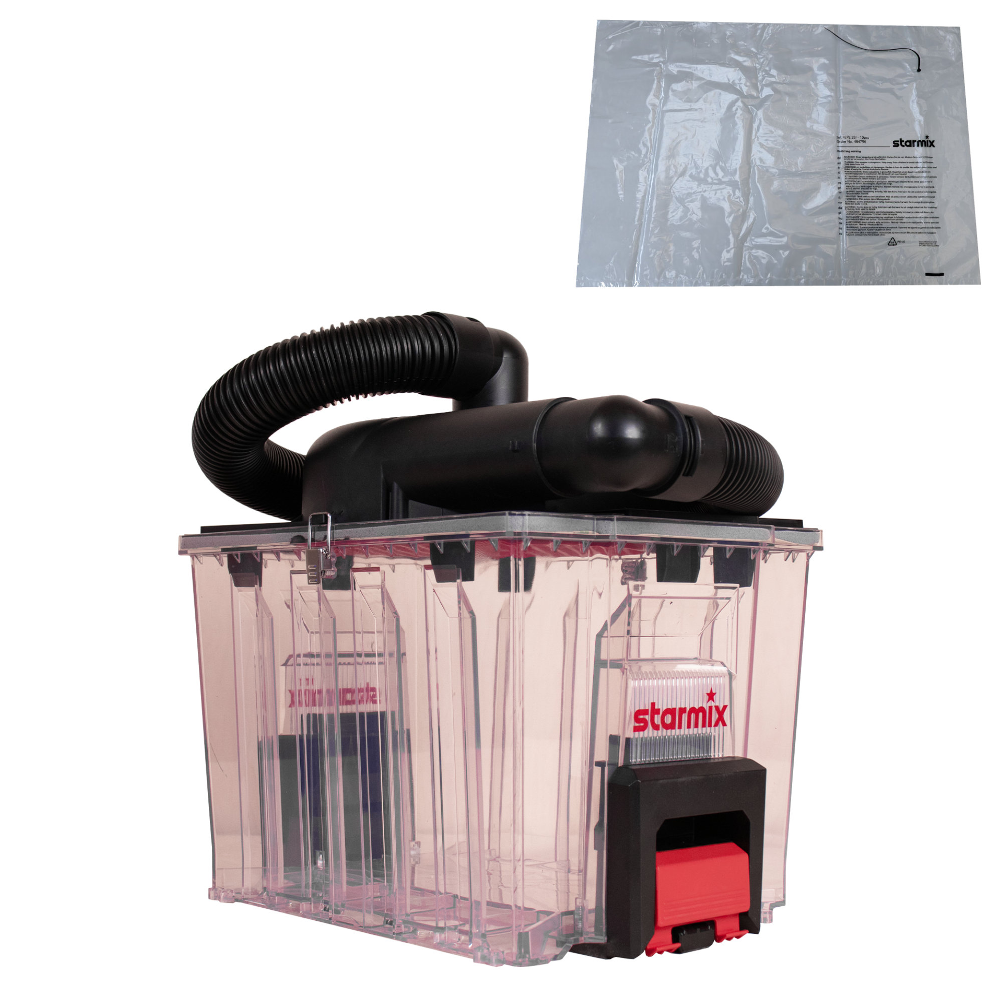 Starmix Vorabscheider Dustfixx AS 25 Mit L-BOXX Aufnahme + 10x PE Entsorgungsbeutel