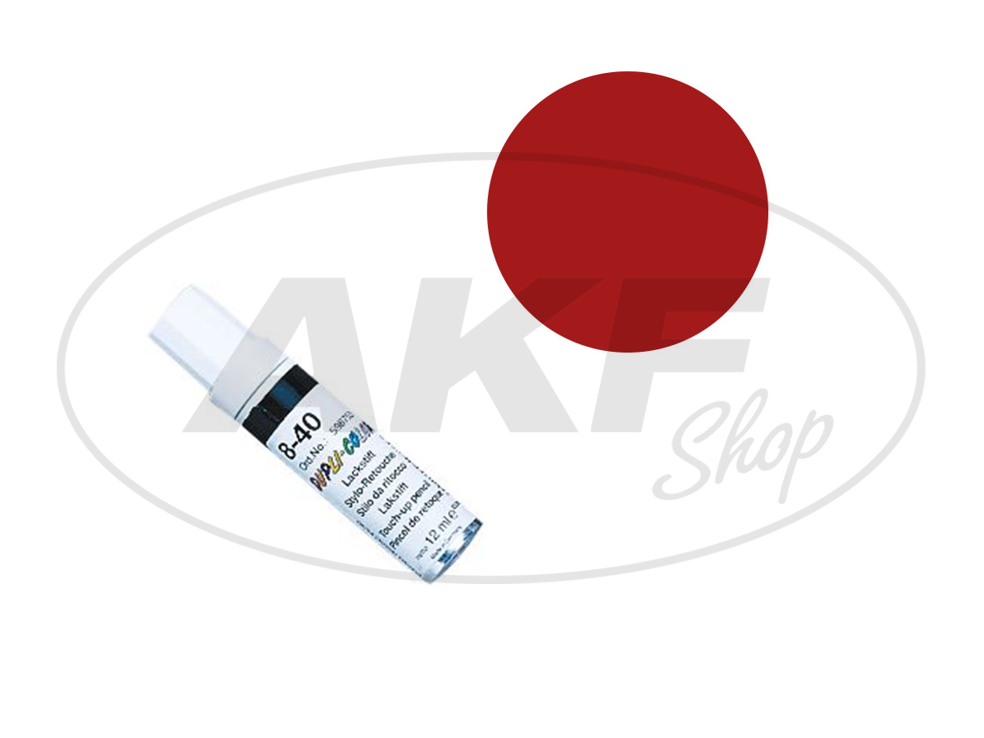 Dupli-Color Lackstift RAL 3002 karminrot, glänzend - 12ml