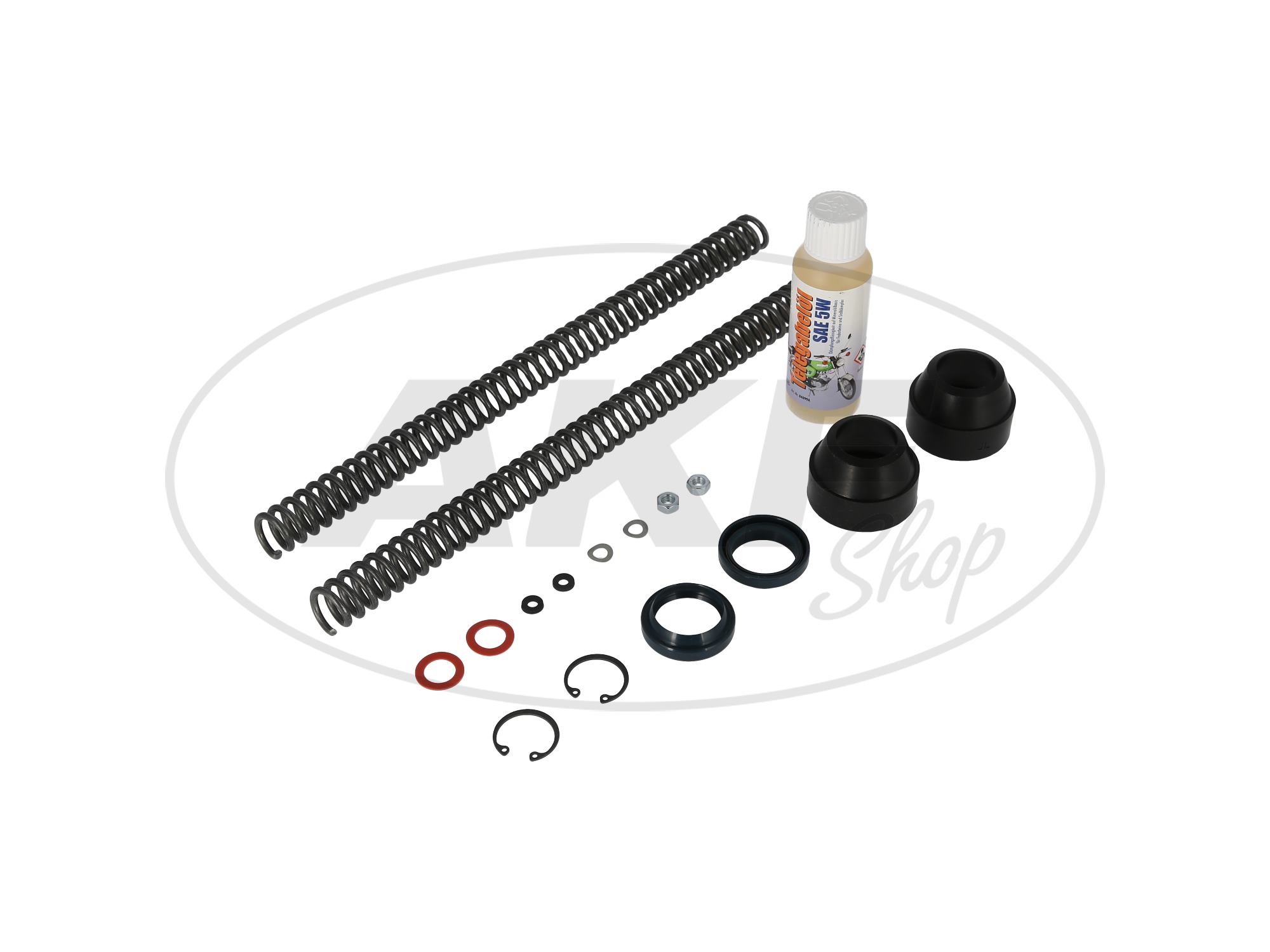 Simson Telegabel Reparatur-Set Komplett - Mit Verstärkten Federn 3,4mm Für SR50/SR80