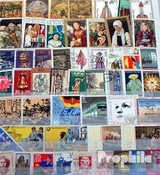 Collection De 100 Timbres Divers De La DDR (Allemagne De L'Est) - Pour Philatélistes Et Collectionneurs