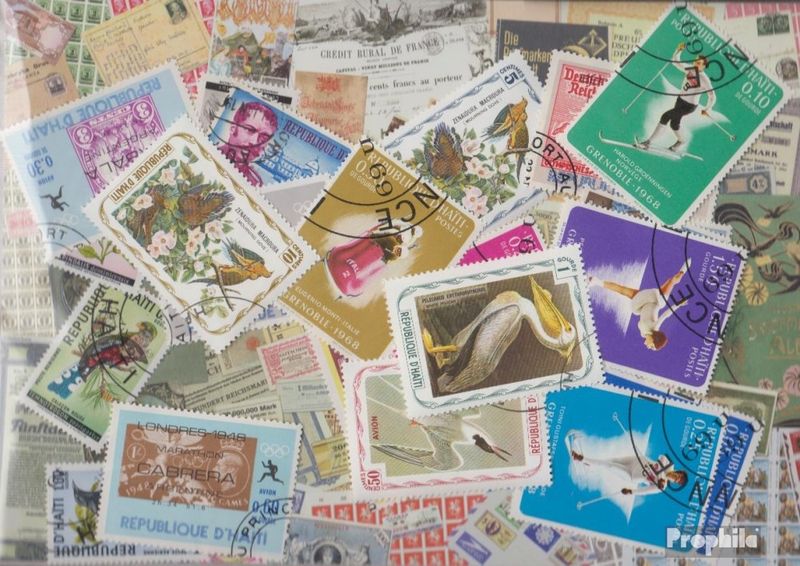 Prophila Collection Nevis – 25 Francobolli Diversi Per Collezionisti (Serie Mista)