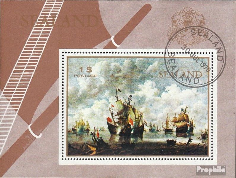 GBFürstentum Sealand Ausgabe einer Mikronation auf Meeresplattform