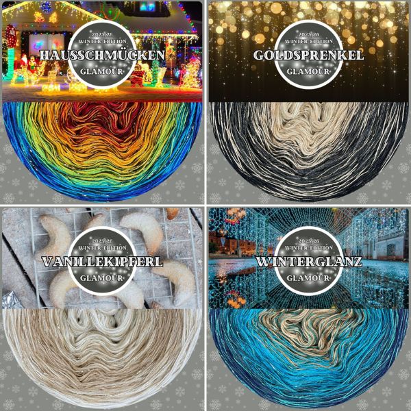 Titelbild mit 4 Bobbel im Farbverlauf aus der Winter-Edition 2025/2026.