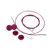 Knit Pro Seile für auswechselbare Nadelspitzen lila