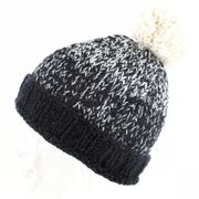 StrickSet CoCo Strickmütze mit Pompon