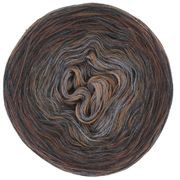 LoLa Farbverlaufsgarn Bobbel grey loves brown