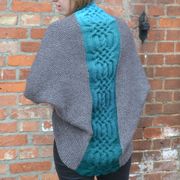 StrickSet Maya 3fach Alpakagarn Seelenwärmer Keltischer Zopf