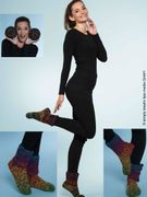 GarnSet aus "Simply Kreativ Häkeln vol. 1" ID 5815: Donegal Tweed Farbverlauf Booties
