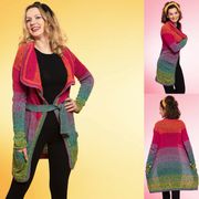 GarnSet aus "Simply Kreativ Stricken vol. 4": ID 6147 LoLa 6fach Strickjacke Aloha aus Bobbel Boxx