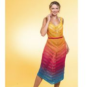 GarnSet aus "Simply Kreativ Häkeln vol. 3" ID 6228: LoLa 4fach Strandkleid Tunika SunBeam