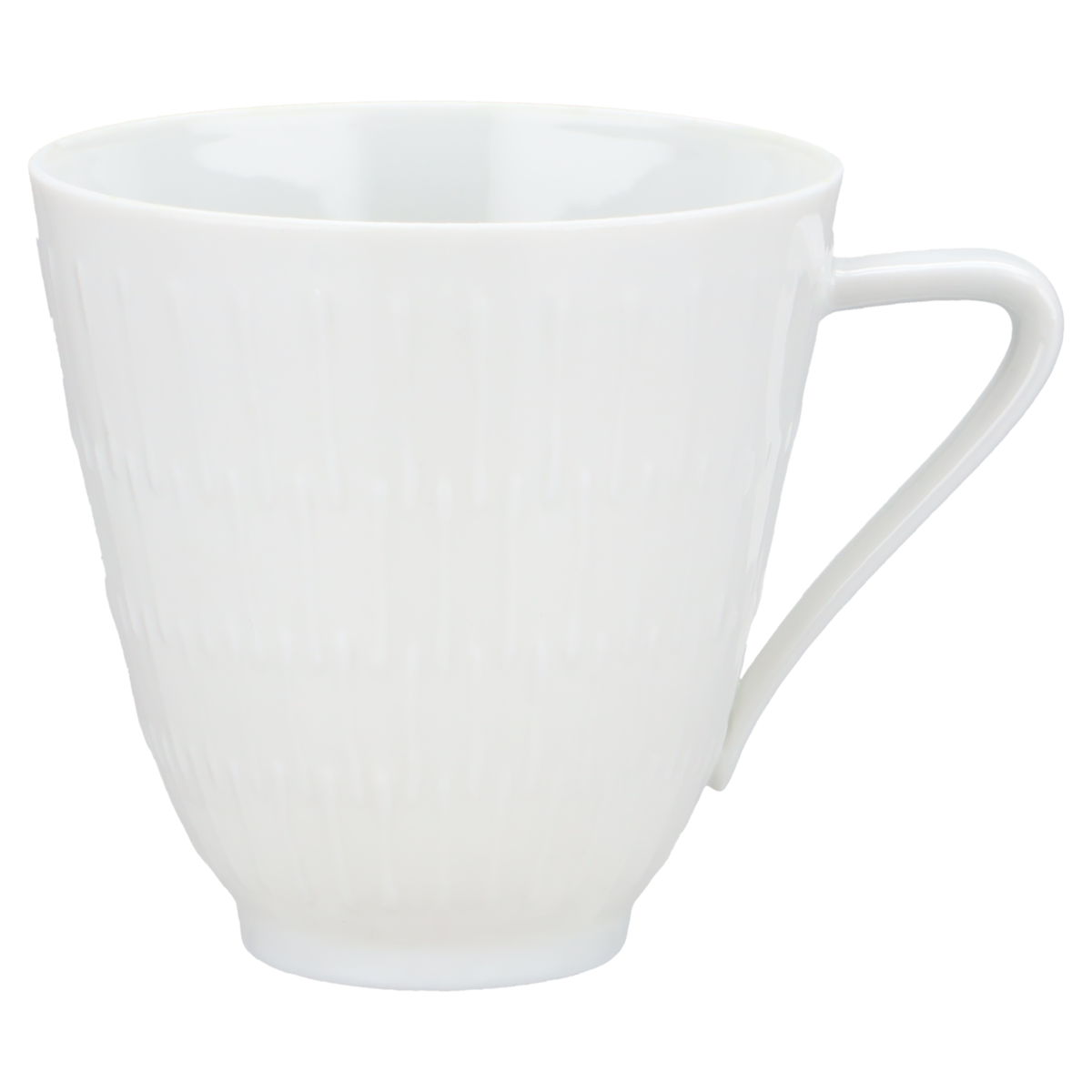 Teetasse mit Untere Hutschenreuther Apart weiß Teetasse mit Untere Hutschenreuther Apart weiß