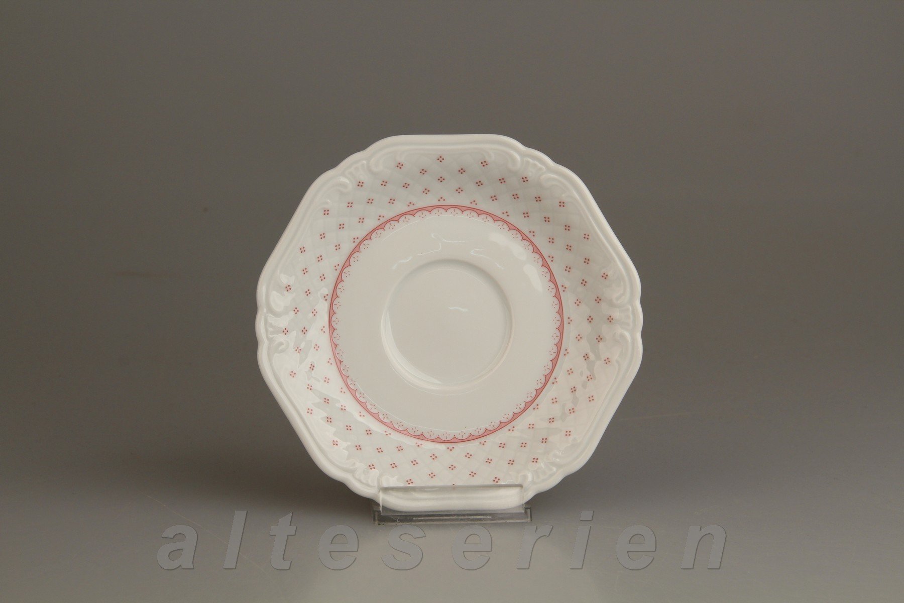 Untertasse für Kaffee od. Tee Eschenbach La Reine Form 800 rote