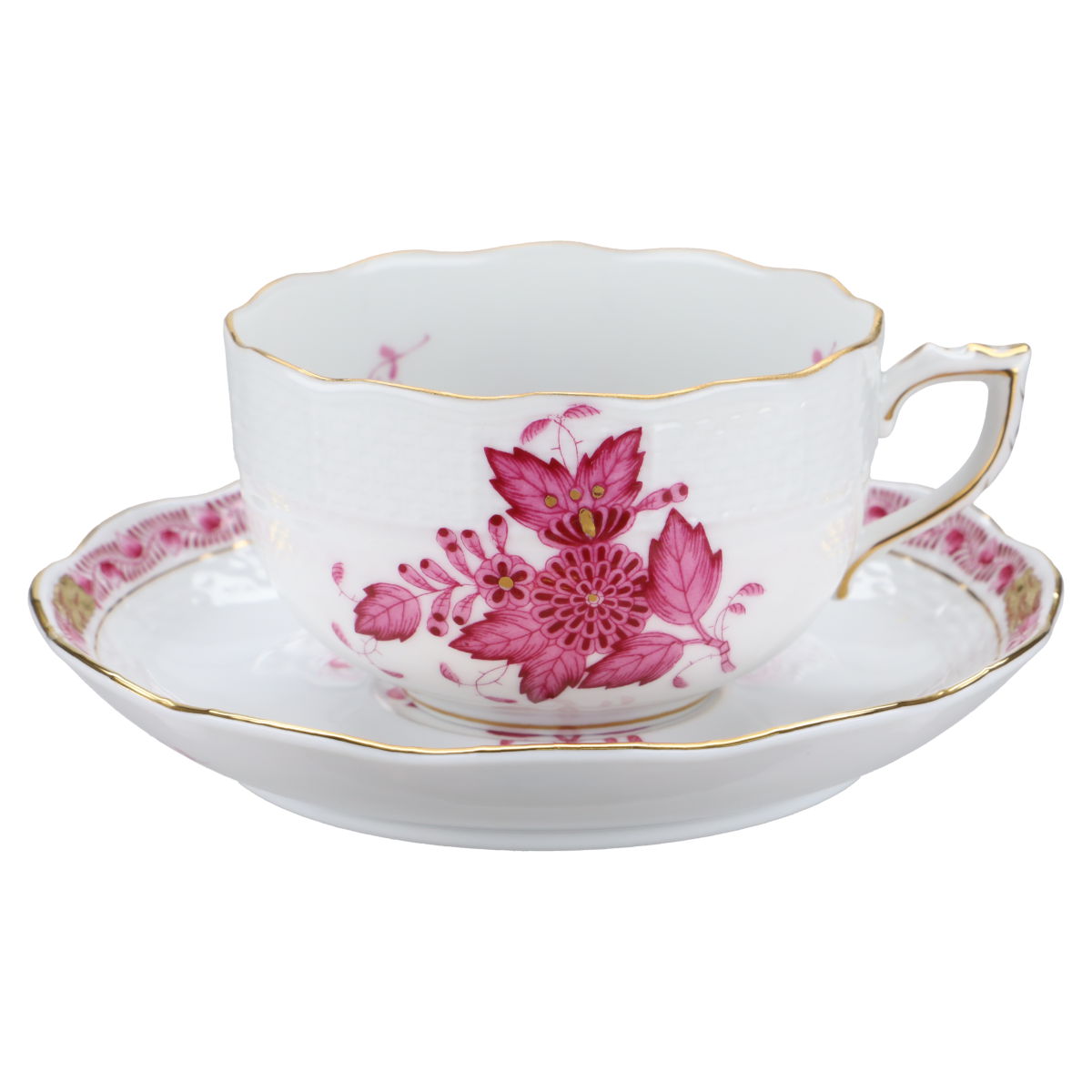 Teetasse mit Untere Modell 724 Herend Ungarn Apponyi Purpur online