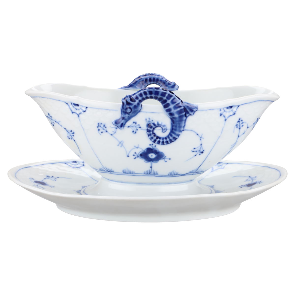 Sauciere mit Teller einteilig Modell 311 Bing & Gröndahl I.Wahl