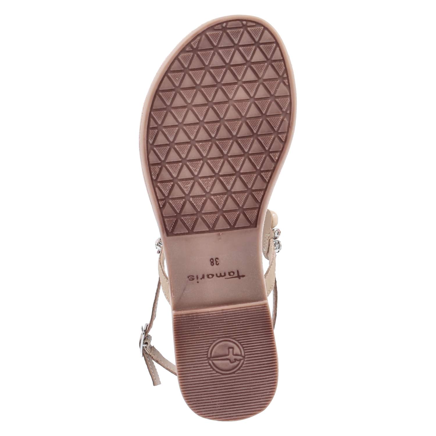 Zehentrenner-Sandalen - ivory comb