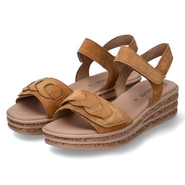 Sandalen - cognac