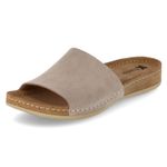 Pantoletten - rock beige