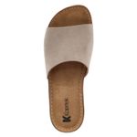 Pantoletten - rock beige