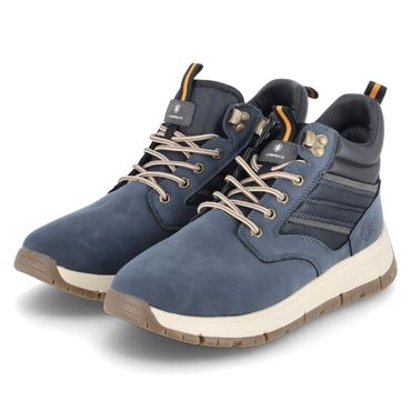 Schnürboots FREEBOUND - dk navy/grey