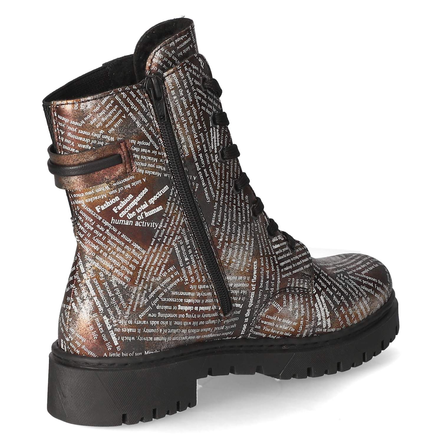 Schnürstiefeletten - multi