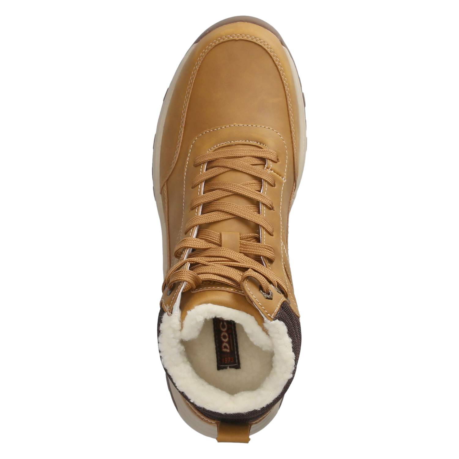 Schnürstiefeletten - golden tan