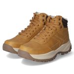 Schnürstiefeletten - golden tan
