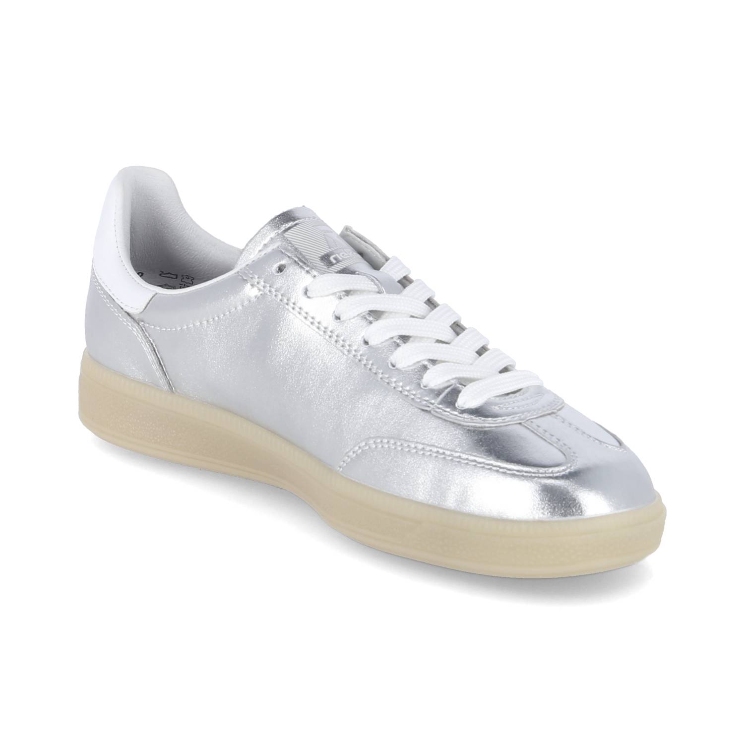 Low Sneaker - silber/platin