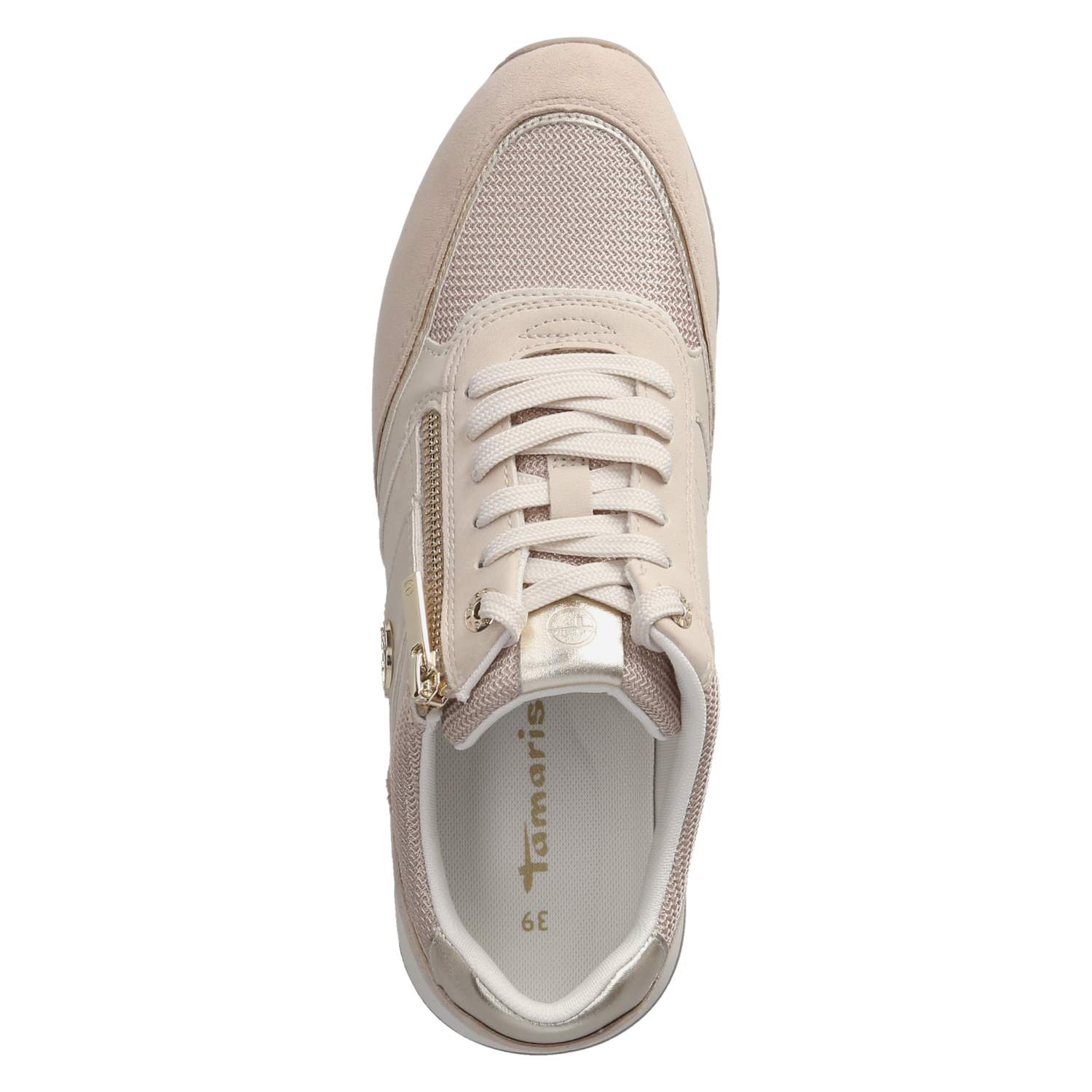 Low Sneaker - ivory glam