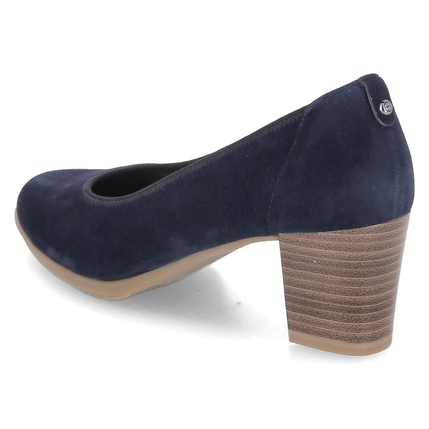 Pumps - navy suede