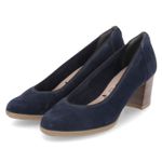 Pumps - navy suede