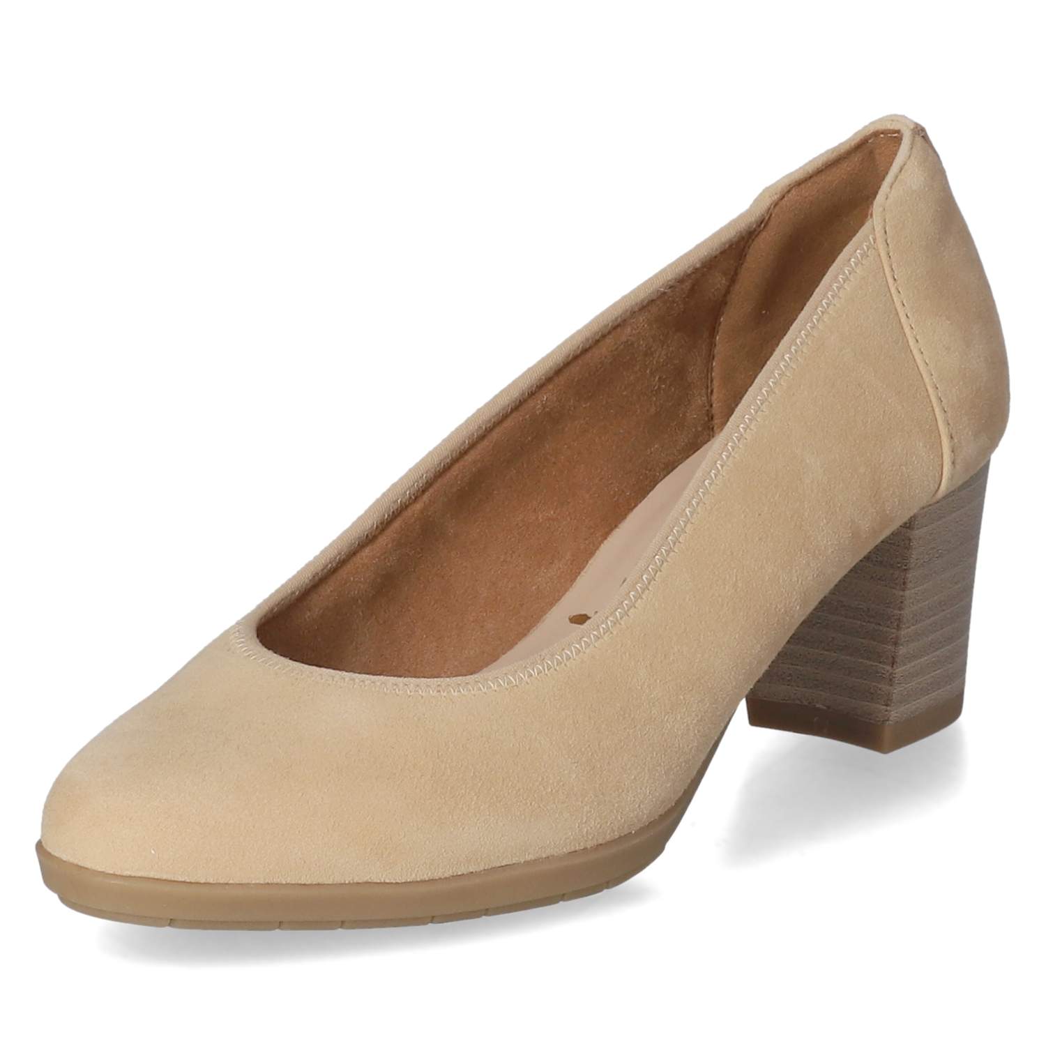 Pumps - tan suede