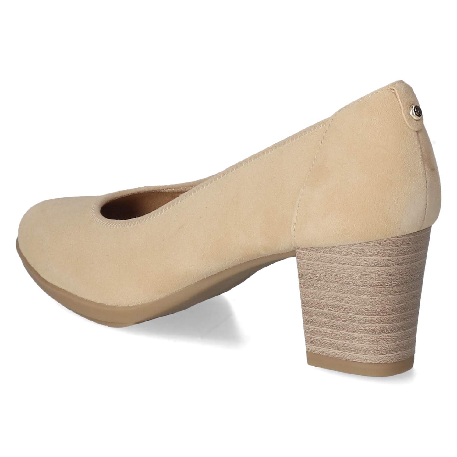 Pumps - tan suede