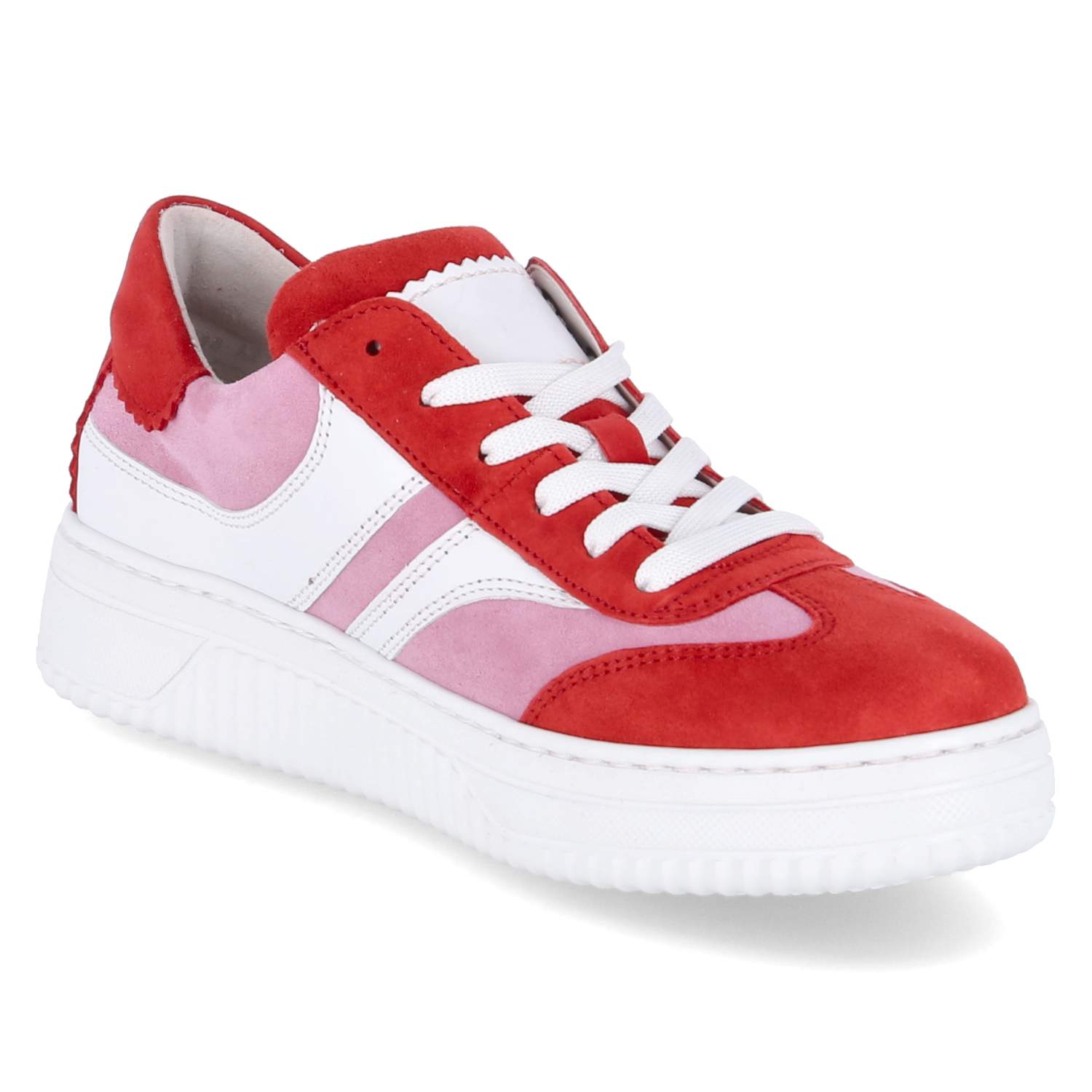 Low Sneaker - softpink/fire/weiss